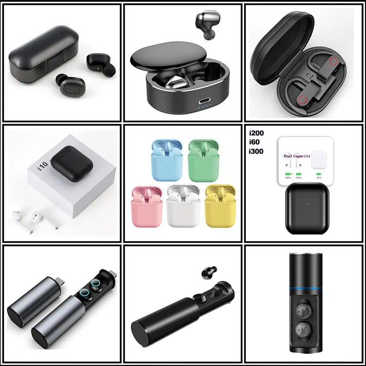 High Quality Hifi 5.0 TWS Realtek Chip Auriculares Wireless Earphone Waterproof with Charging Box - ANKUX.COM