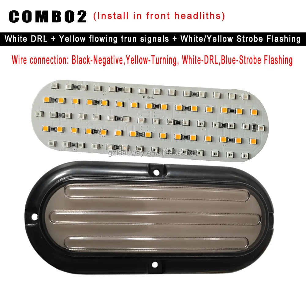 Universal Attractive 1030v Strobe Flashing Led Tail Lights For Truck