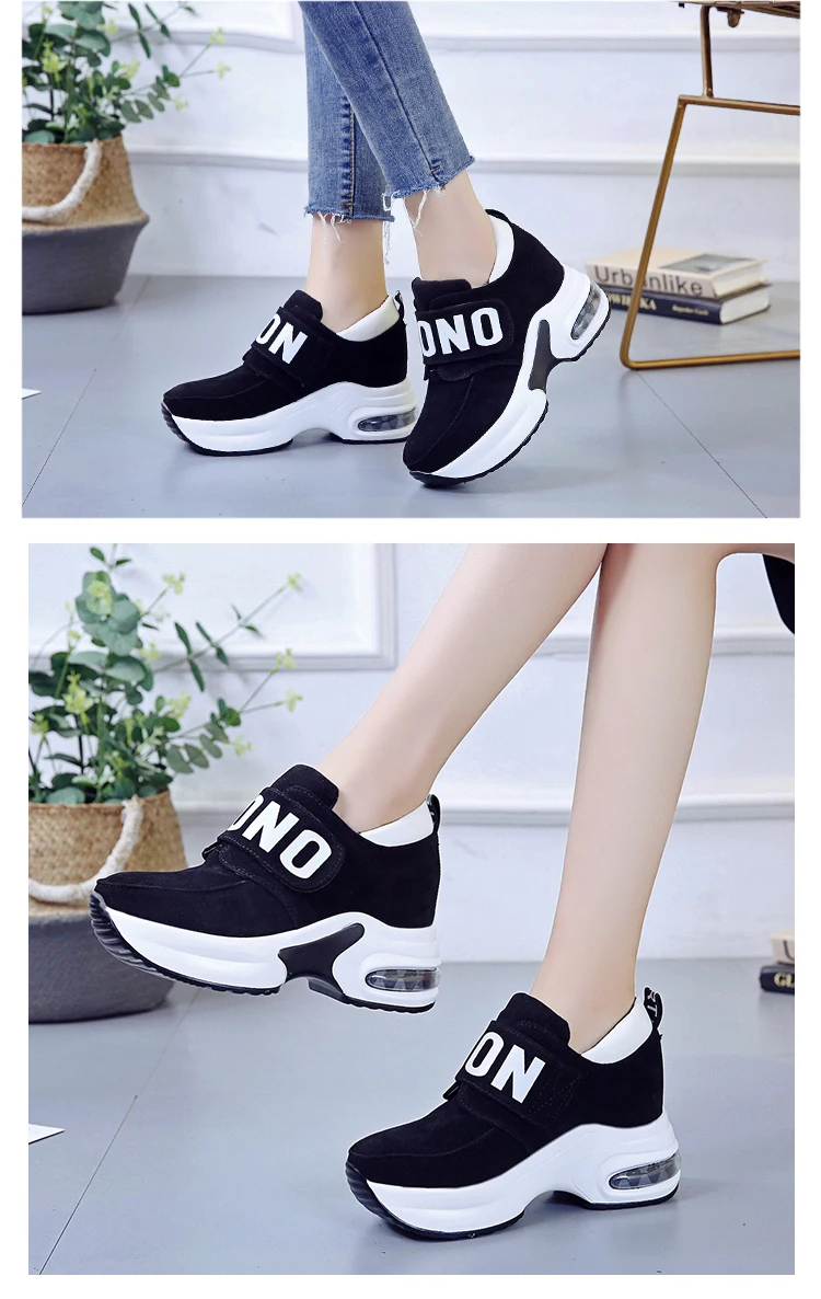 2020 New Style Platform Sneakers Shoes Breathable Casual Slip On Sport ...