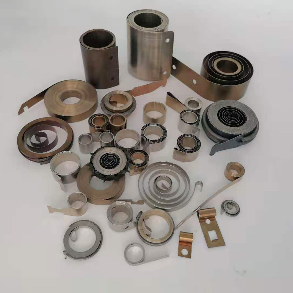 Custom Flat Constant Force Spiral Safety Belt Coil Spring Retractable