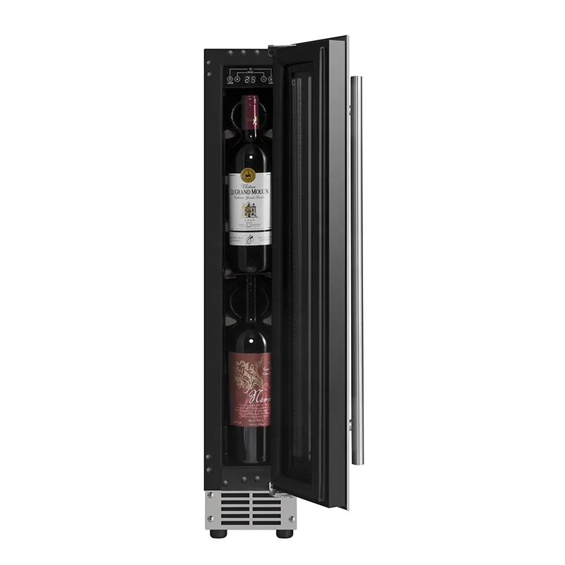 
New Design OEM Energy Saving Corner Invert Compressor Wine Cooler Wine Fridge 