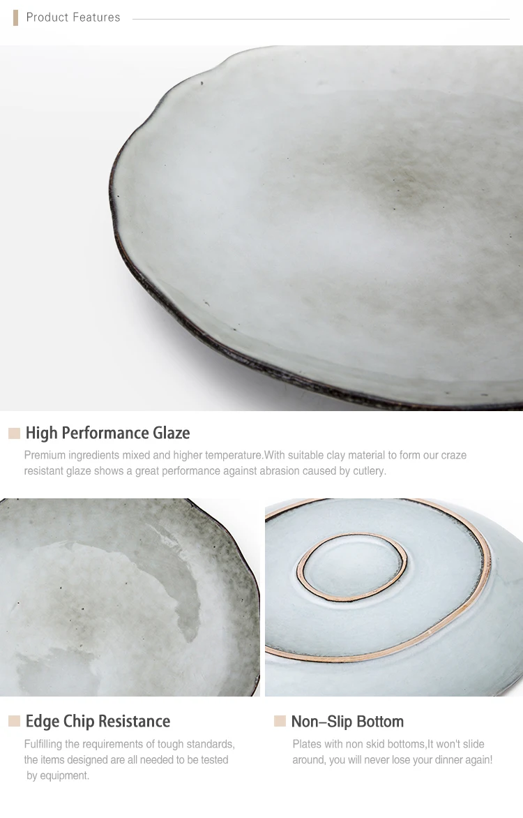 Custom plate ceramic Supply for hotel-10