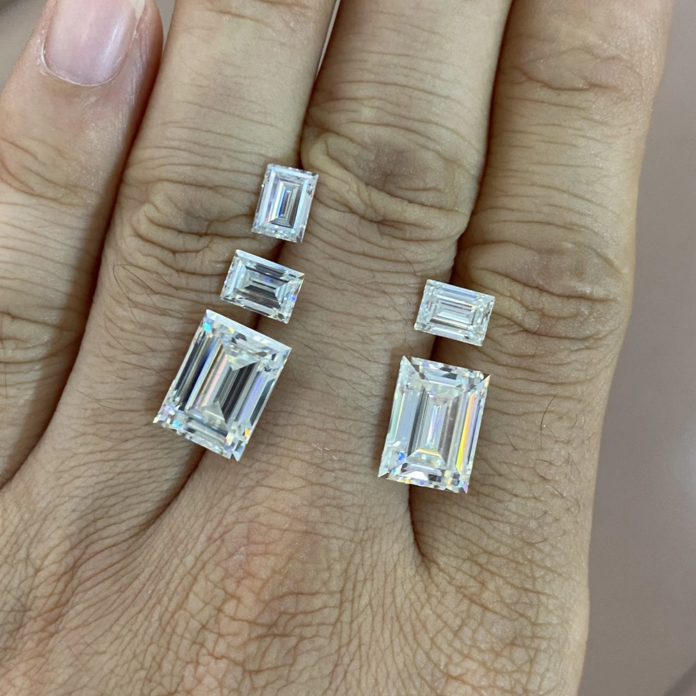 Pierre Moissanite 9.00 Carats Taille Coussin - Couleur D VVS - Certifiée GRA - Neuf
