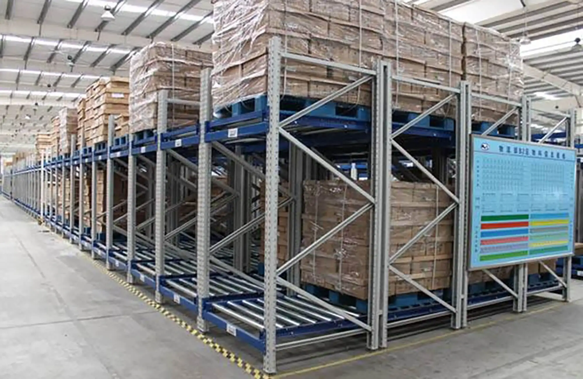 Paper Racking Pallets For Sale Mracking Customizable 1000kg Gravity Racking System Pallets CE ...