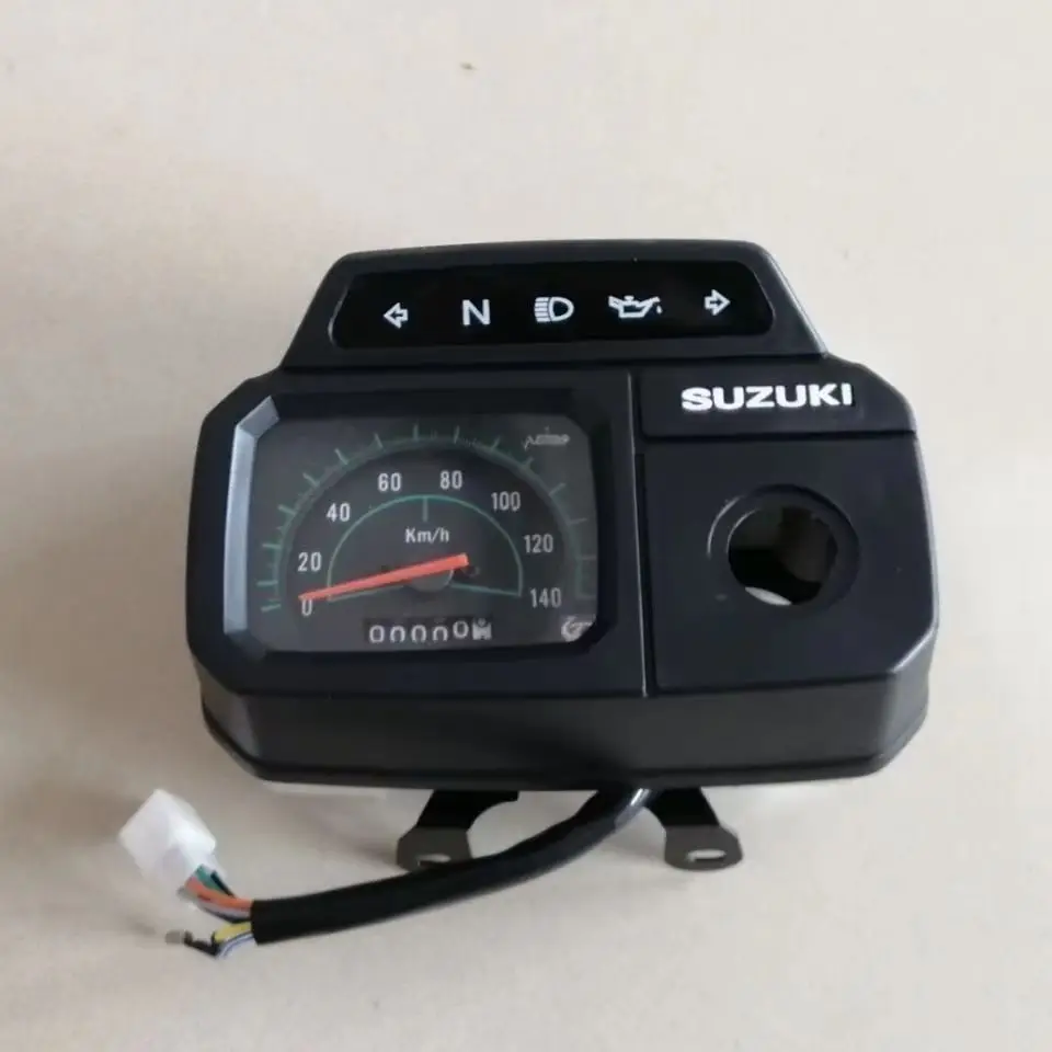 Motorcycle Tachometer Speedometer Speedo Meter Gauge Cluster For Suzuki