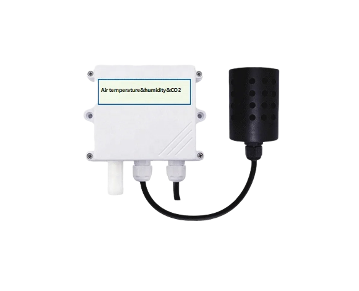 공기 온도 및 공기 습도 Co2 3 매개 변수 3 1 벽 마운트 분할 유형 Rs485 와이파이 Gprs Lora Lorawan ...