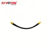 Cable assembly customization length rg174 smc male bulkhead to smb female jumper cable