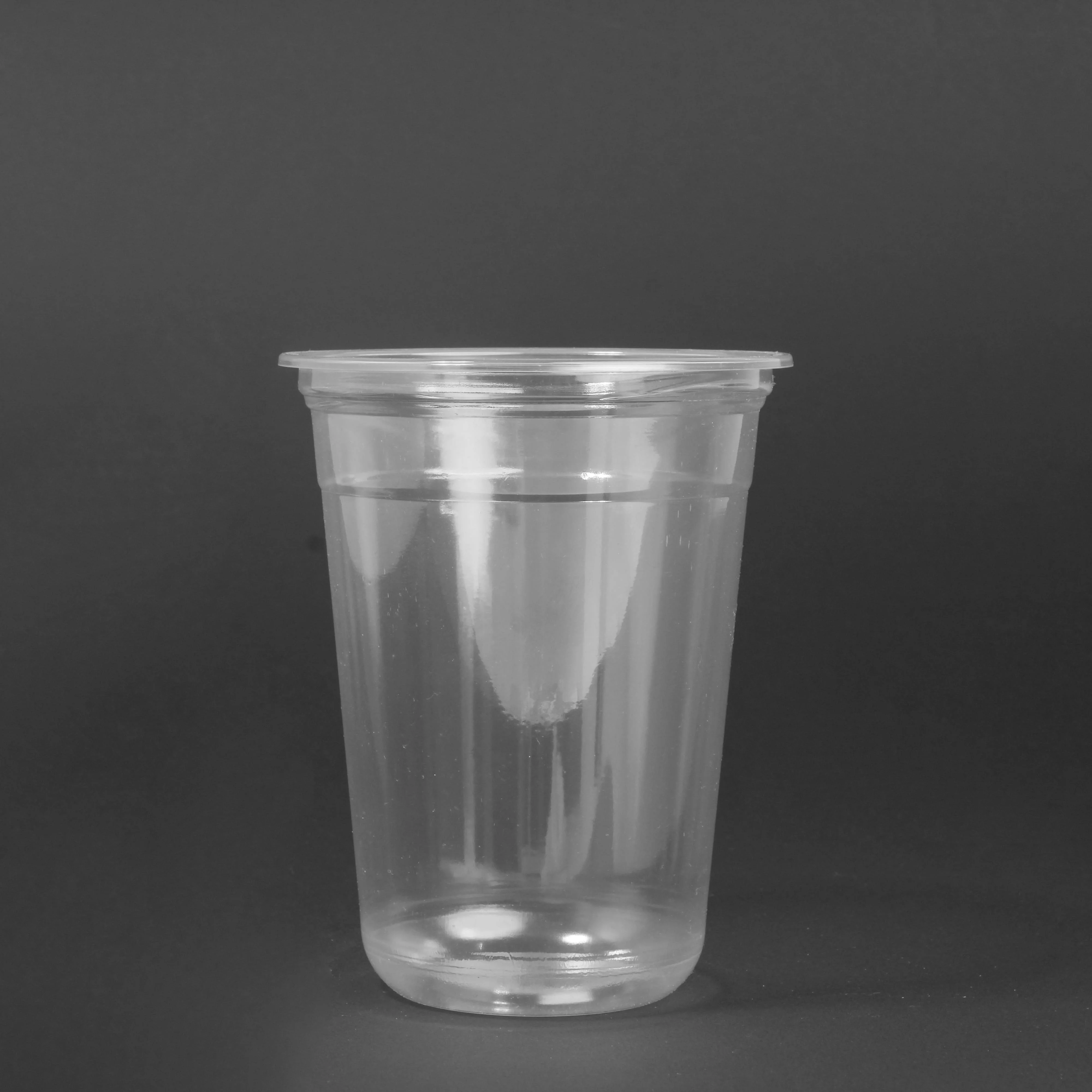 Jasco Clear Plastic Juice Cup U-shaped,14oz 1000 Pcs Pack Premium ...