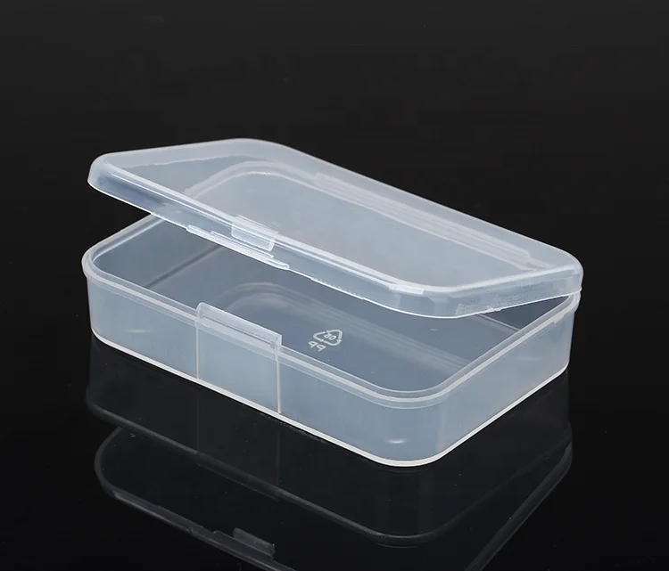 High Transparency Visible Plastic Box Clear Storage Case With Lid Use 