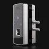 Profession Multiple Function Smart Keyless Fingerprint Door Lock With Remote Control For Home Office Frameless Glass Door Access