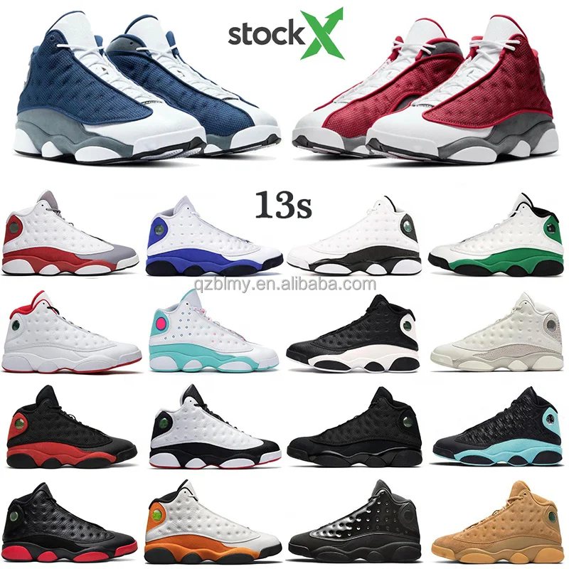 En Stock X Marca Zapatillas De Deporte 2021 Hombres Zapatos De Baloncesto  Retro De Aj 13s Rojo Flint Gato Negro Hiper Real Criado Chicago Zapatillas  De Deporte De Los Hombres 13 -