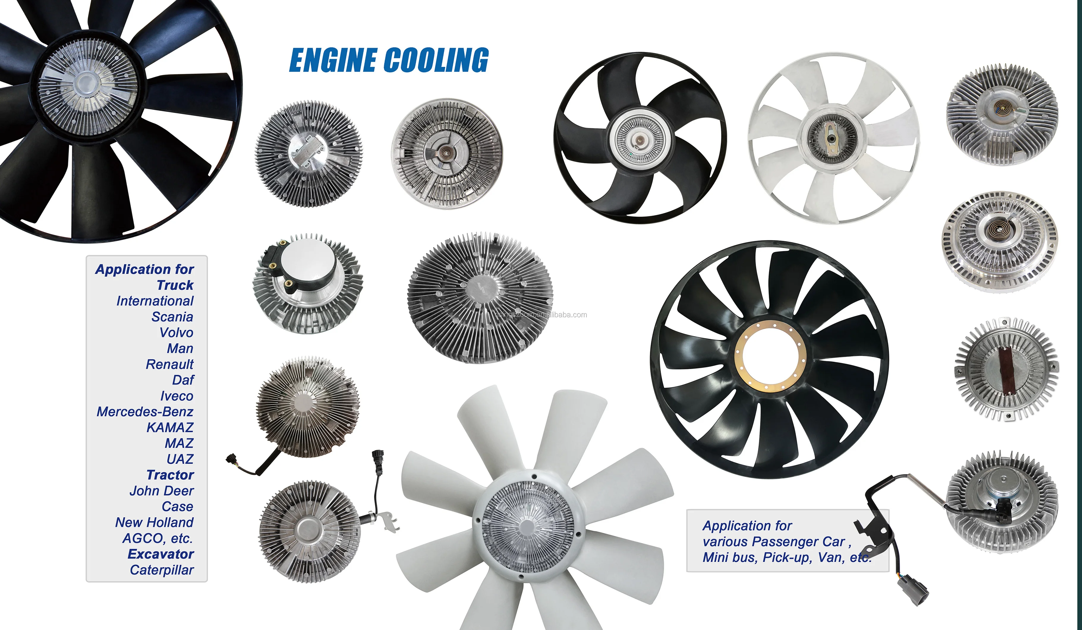 Engine Cooling Viscous Coupling 9042050406 9042050706 Fan Clutch For