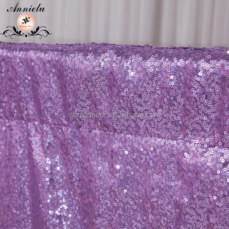 Elegant french style romantic wedding 3mm sequin backdrops curtain decor