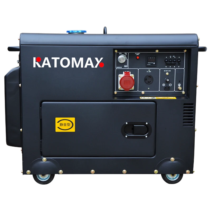 Small 5000w Silent Diesel Generator Quick Delivery Date Factory Price