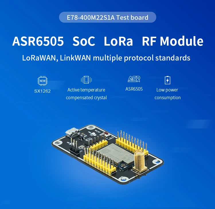 E78-400tbl-01a Asr6505 Rf Module Usb Test Board Soc Usb To Ttl For ...