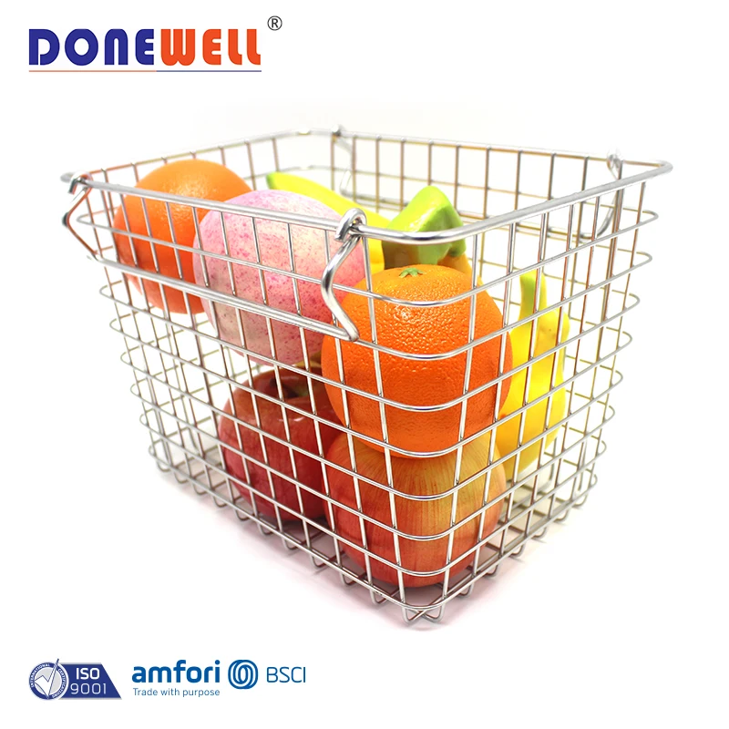 Kitchen Baskets Stainless Steel Small Corner Sliver Stainless Steel