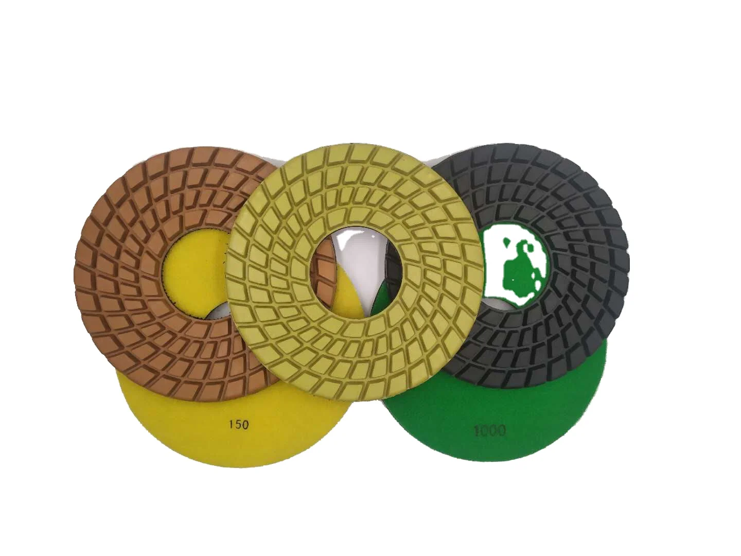 大尺寸金刚石抛光垫250毫米混凝土大理石研磨垫