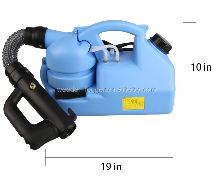 Pulvérisateur ULV électrique 7L 850W - Portable, Réglable, Pour Désinfection Et Traitement