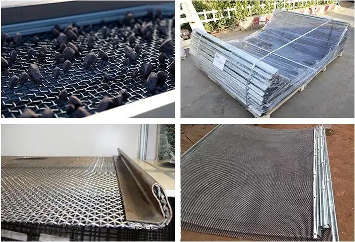 65mn 不锈钢更换轧花网砂筛筛网矿山