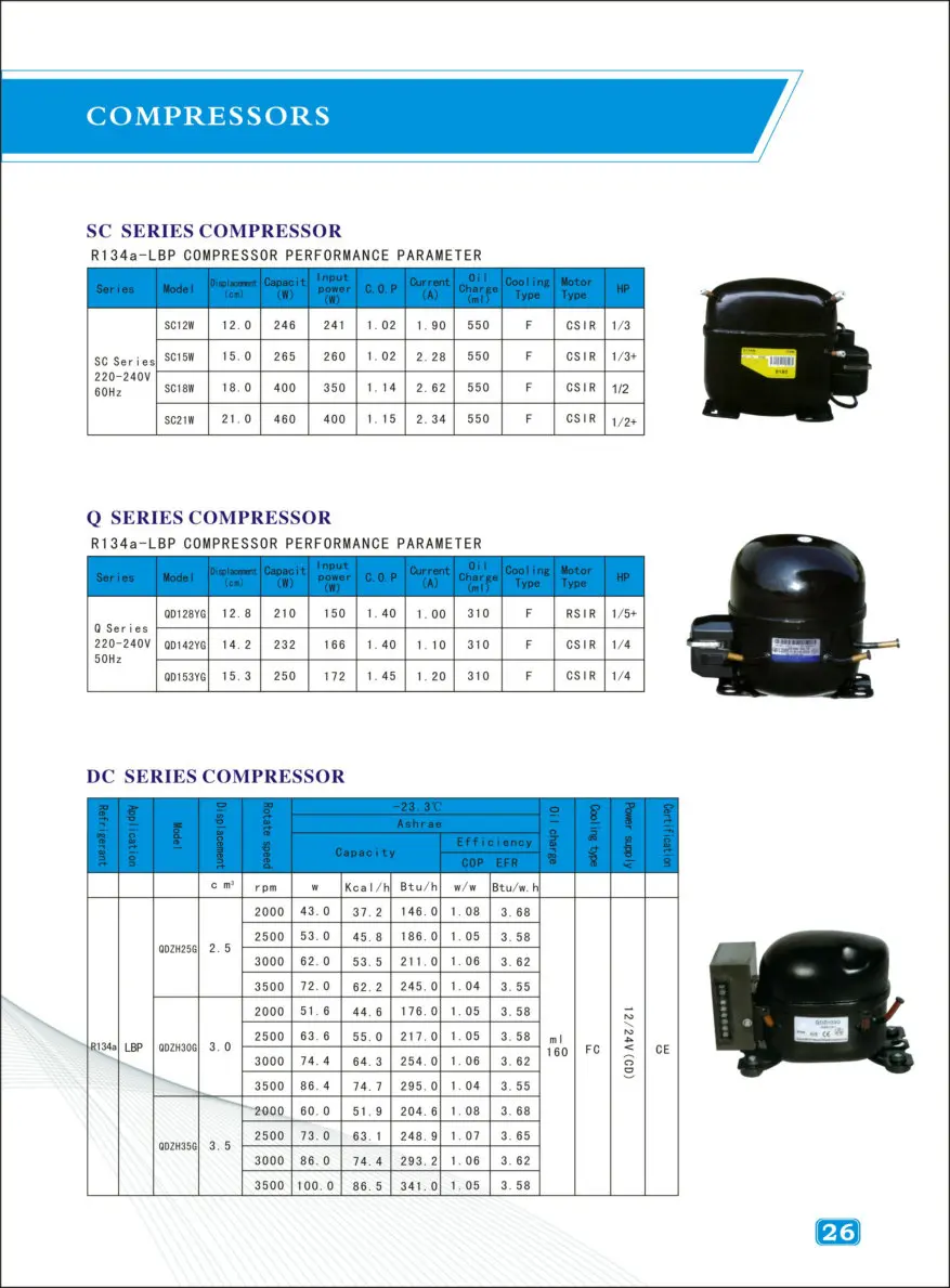 FN66 Refrigerator Compressor Refrigeration compressor, View Refrigerator Compressor, OEM Product