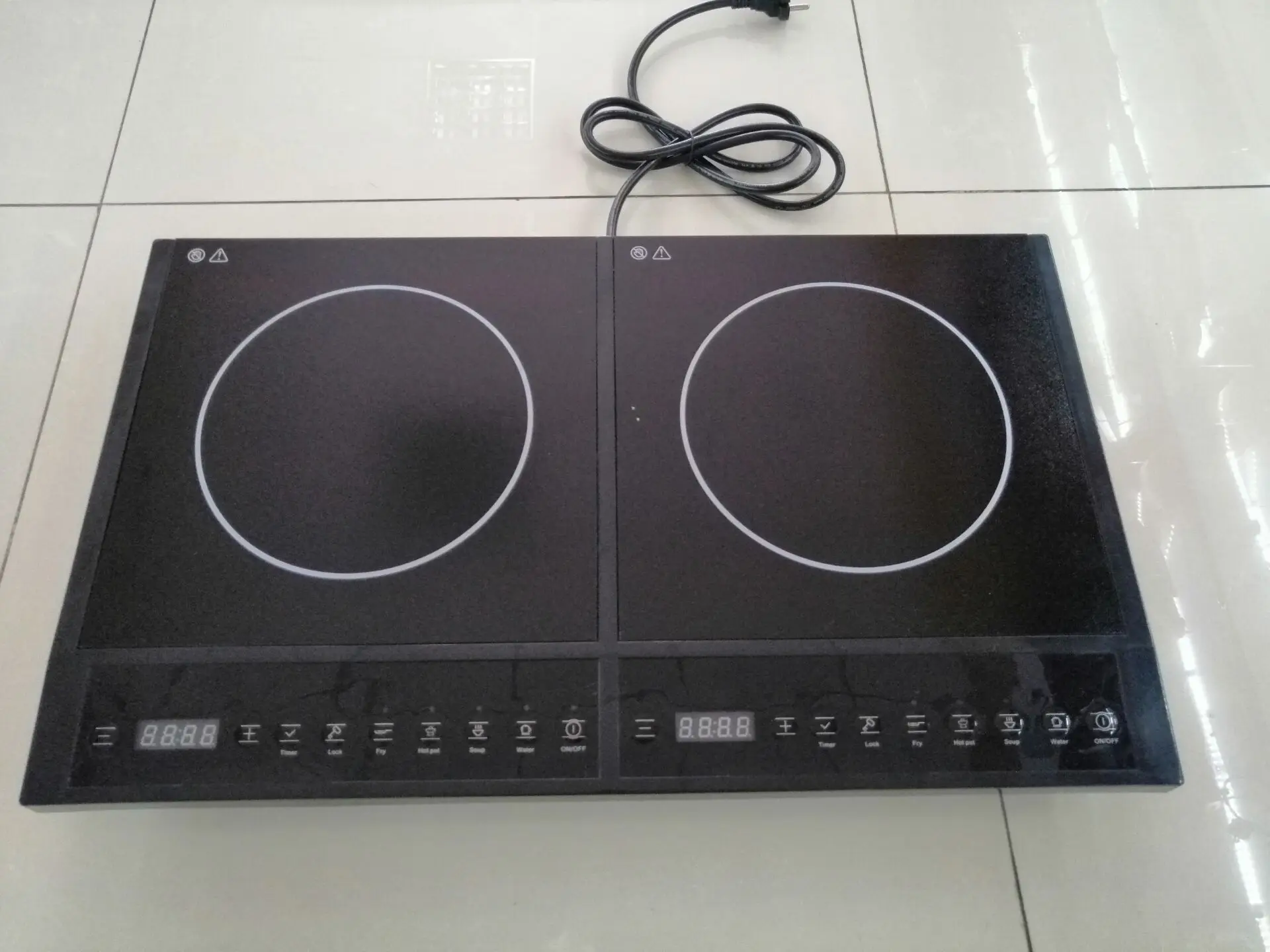 Double Burners Countertop High Quality Cooker Double Heads Induction
