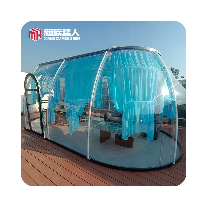 Modern Prefabricated Bubble Dome Tent Modern Inflatable Container Cabin ...