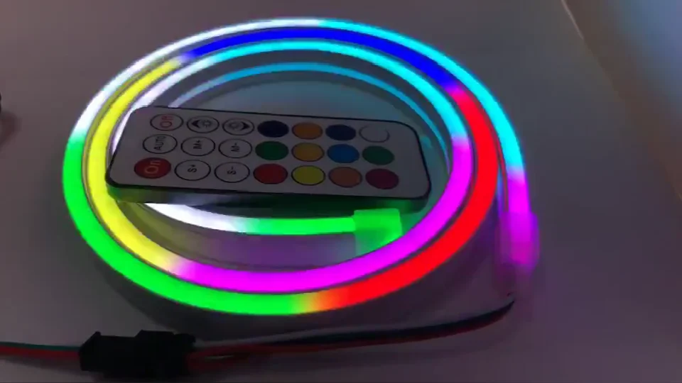 10*23mm 12v 24v Bendable Dream Color Neon Tape Easy Installation