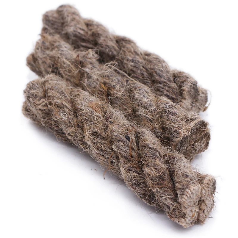 Bushcraft Natural Quick Wick Tinder Wax Infused Jute Fire Starter Rope Buy Camping Hemp Tinder