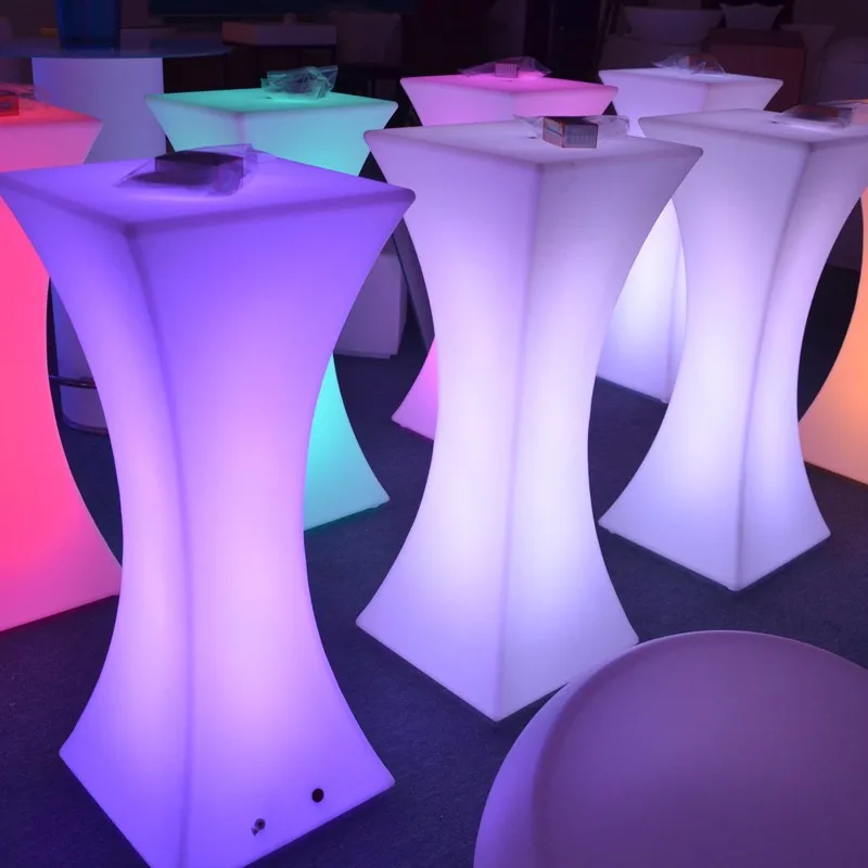 New 16 Color Change Led Light Bar Table And Chair Party Furniture Rechargeable &led Furniture
