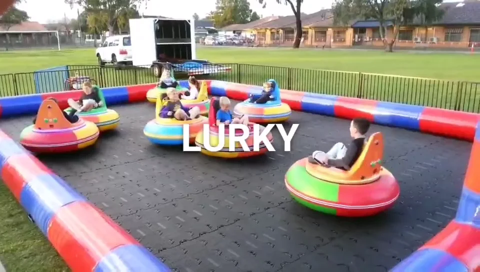 Kids Play Bumper Car Indoor & Outdoor Inflatable Bumper Car Ufo Style