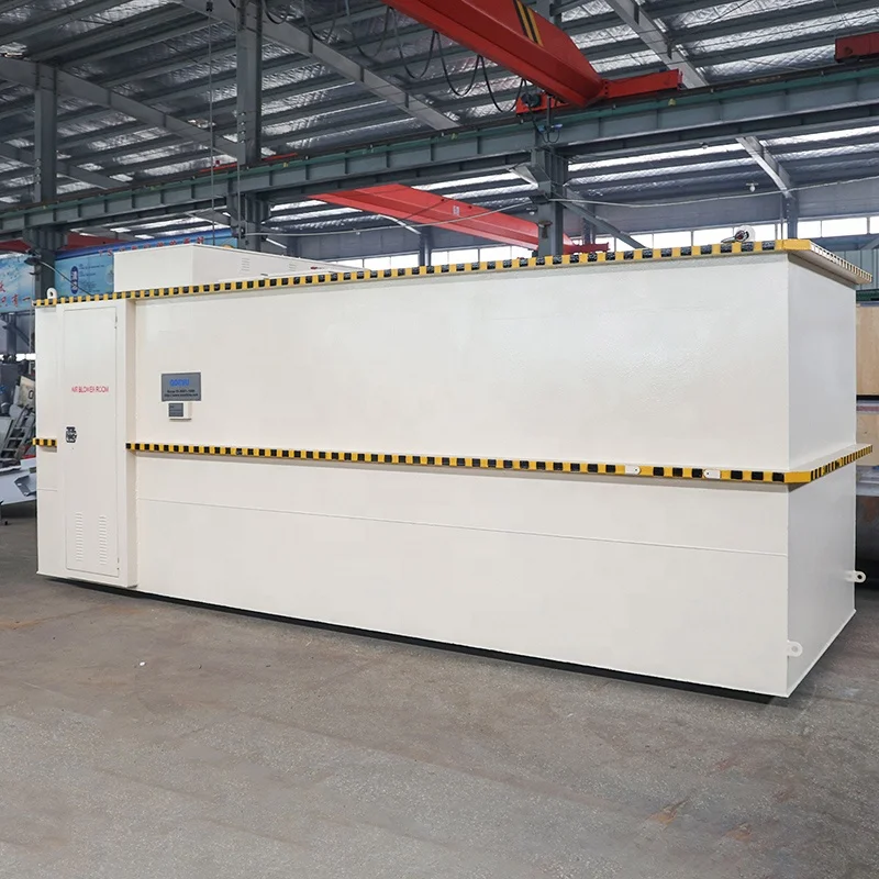 MBR Integrated Carbon Steel Sewage Treatment Equipment with Pressure Vessel 10000L/Hour Capacity for Water Treatment manufacture