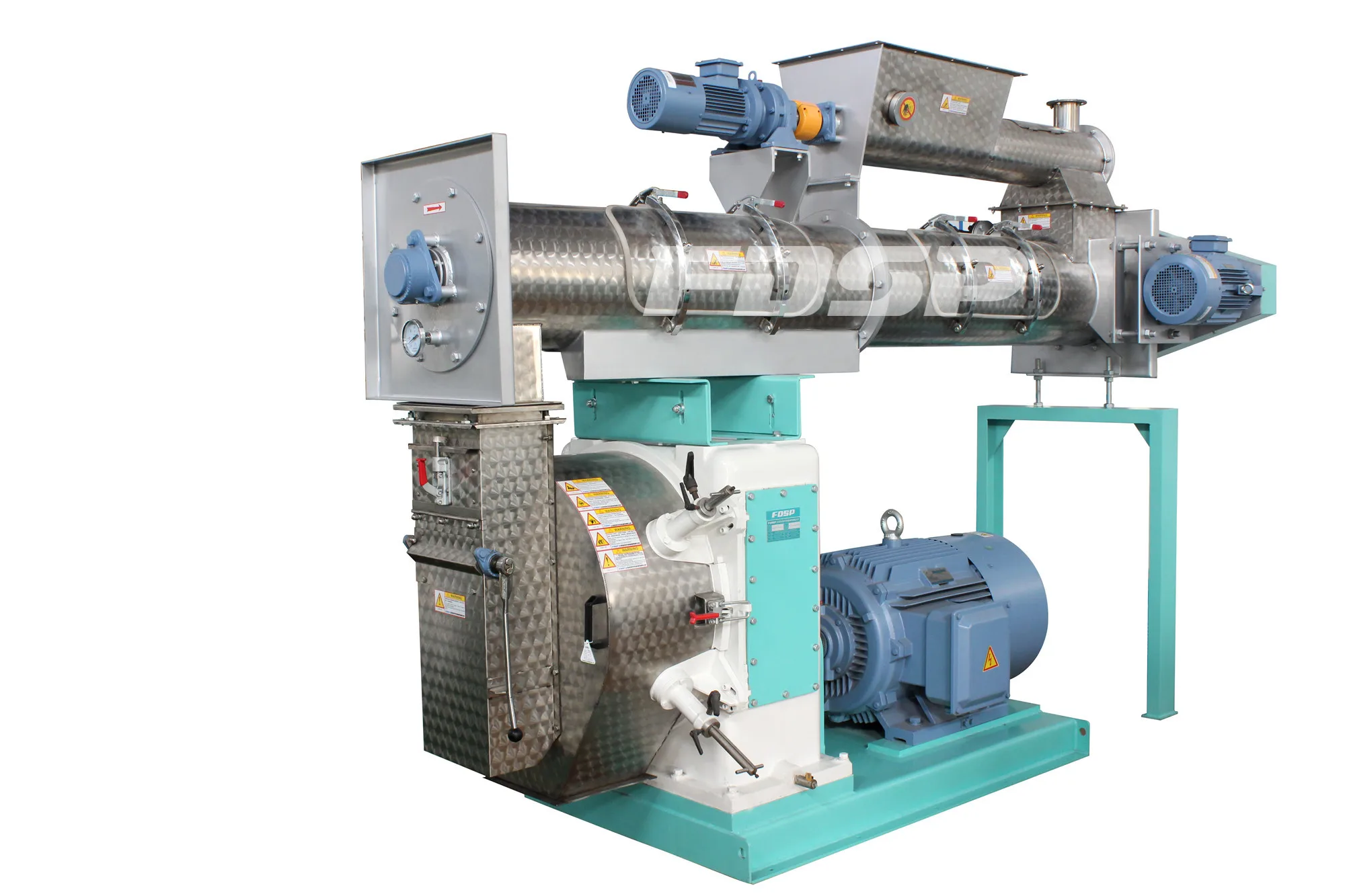 SZLH420 Series 8-15 t/h ruminants feed pellet production line