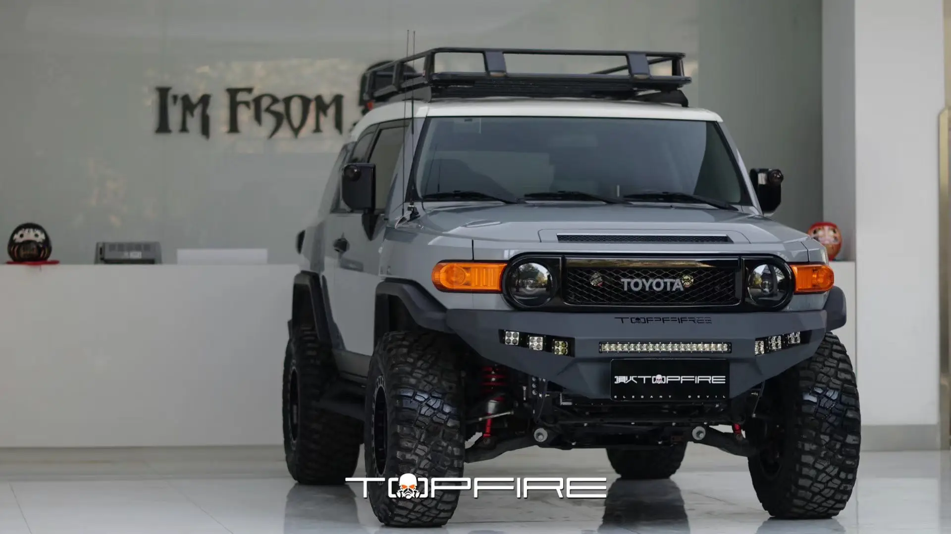 Topfire Aluminium Steel Fj Cruiser Auto Exterior Accessories Body Parts