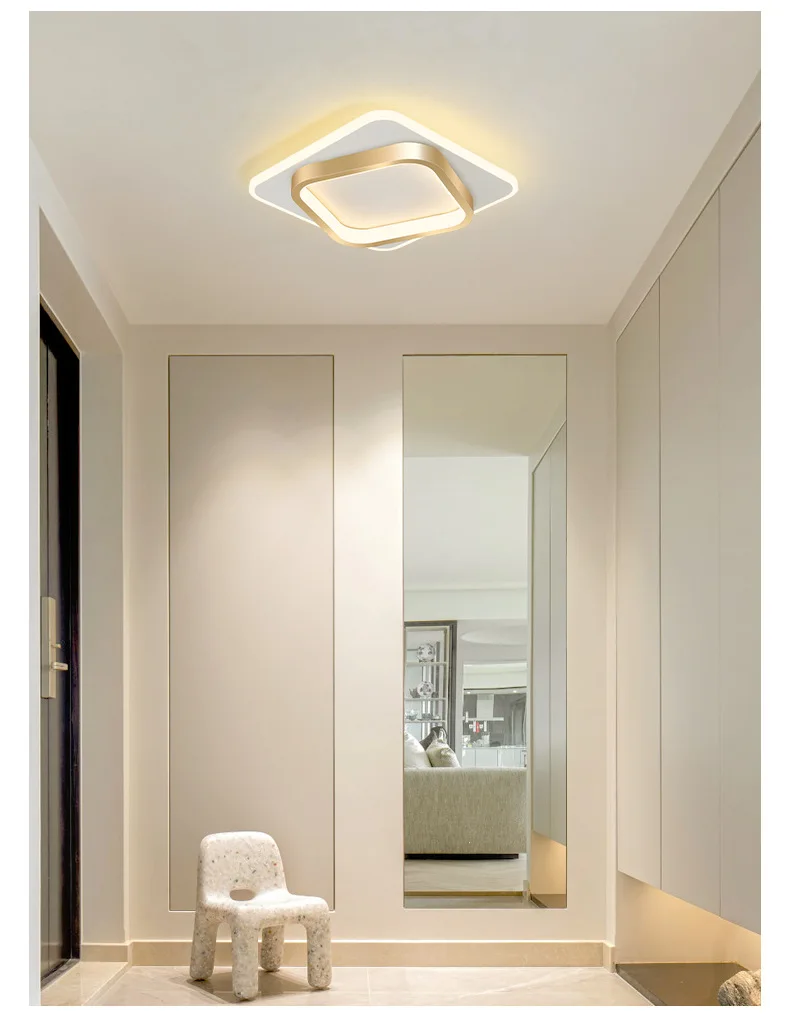 product minimalist corridor nordic entryway foyer cloakroom creative personality led warm white dimmable ceiling light-4