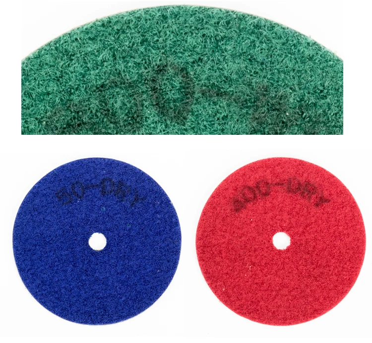 5inch Frankfurt Angle Grinder Granite Diamond Polishing Pads Concrete