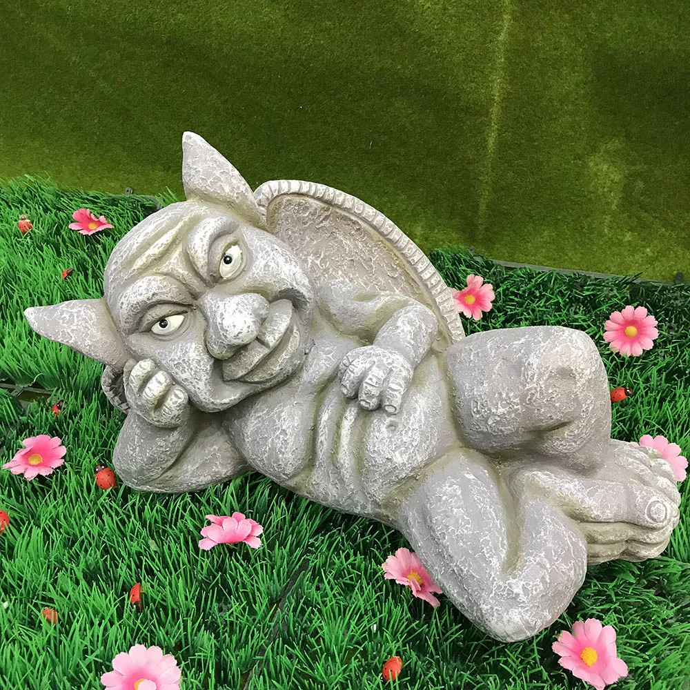 Wholesale Outdoor Garden Decoration Gargoyle Planter Resin Gargoyle   H7233086ba47c4a53a3316b5a2cd06abdL 