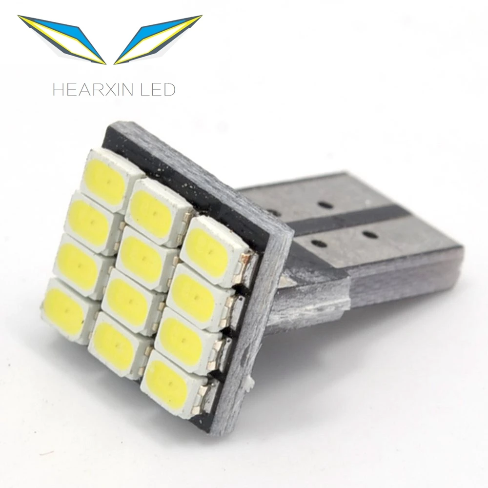 led light bulbs Hot sell Super Cheap Price T10 1206 12smd for Auto Car