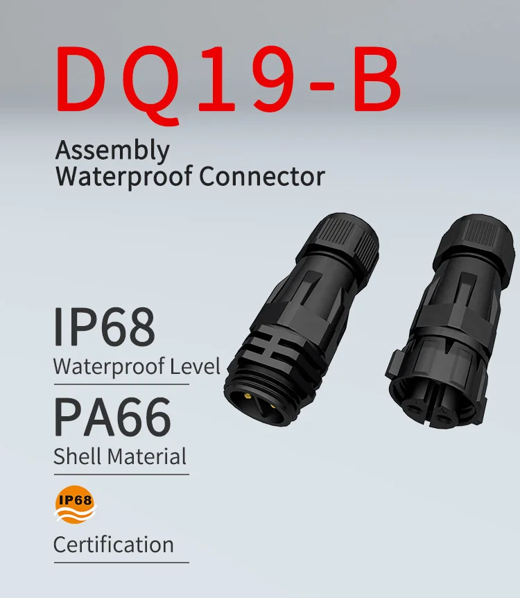 2 wire male female connector