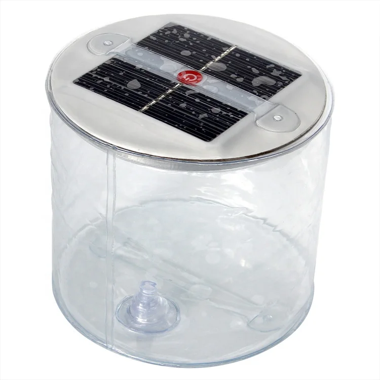 Party Outdoor Home Camping Holiday Table Lamp Ambient Candle Lights Inflatable Solar Lantern