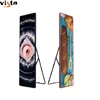 Future led 2019 factory novastar custom size fabric poster led 1.8mm wall mounted hanging advertising board
