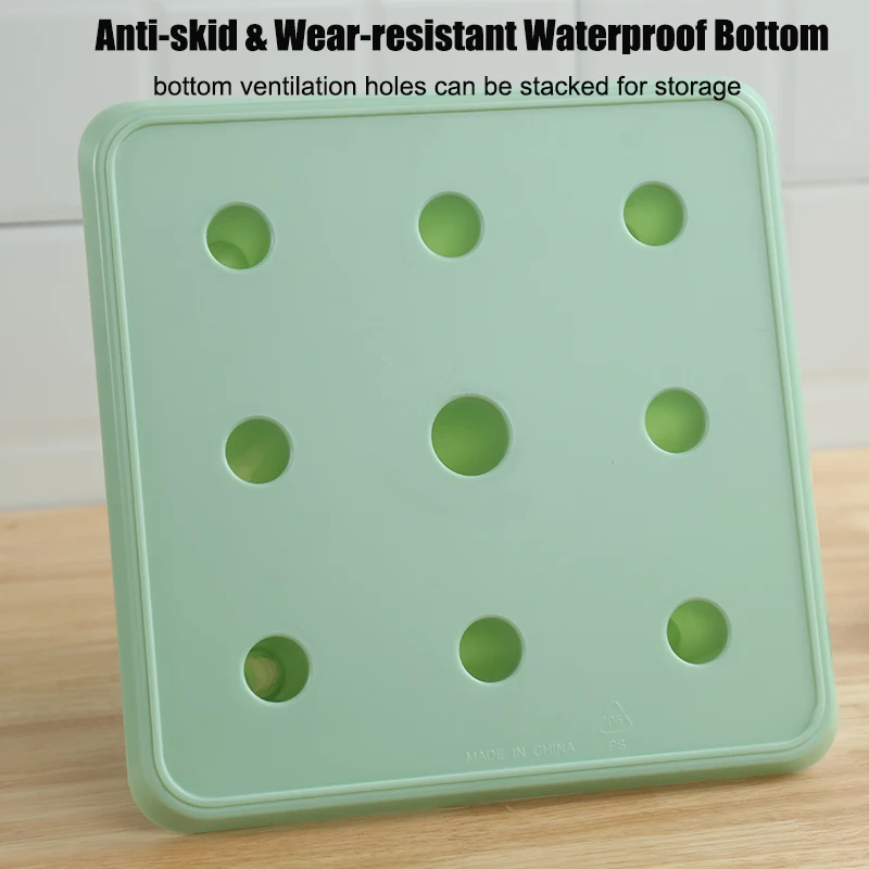 Creative Plastic Kitchen Countertop Water Bottle Drying Rack Drinking