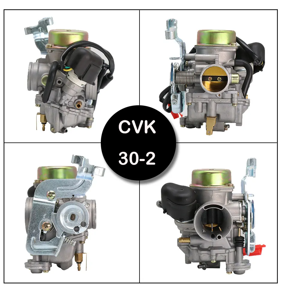 Carburateur Zsdtrp Cvk30 Pour Cvk 150cc 250cc Pour Scooter Atv Gy6 
