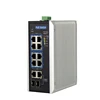 High Quality 8 RJ-45 10/100M ports POE Switch and 2 port Gigabit Combo Unmanaged Industry Switch