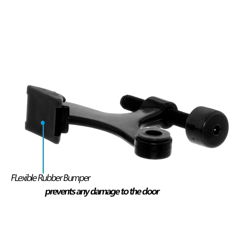 Hot Sale Hinged Side Door Stop,Heavyduty Hinge Pin Door Stop Protects