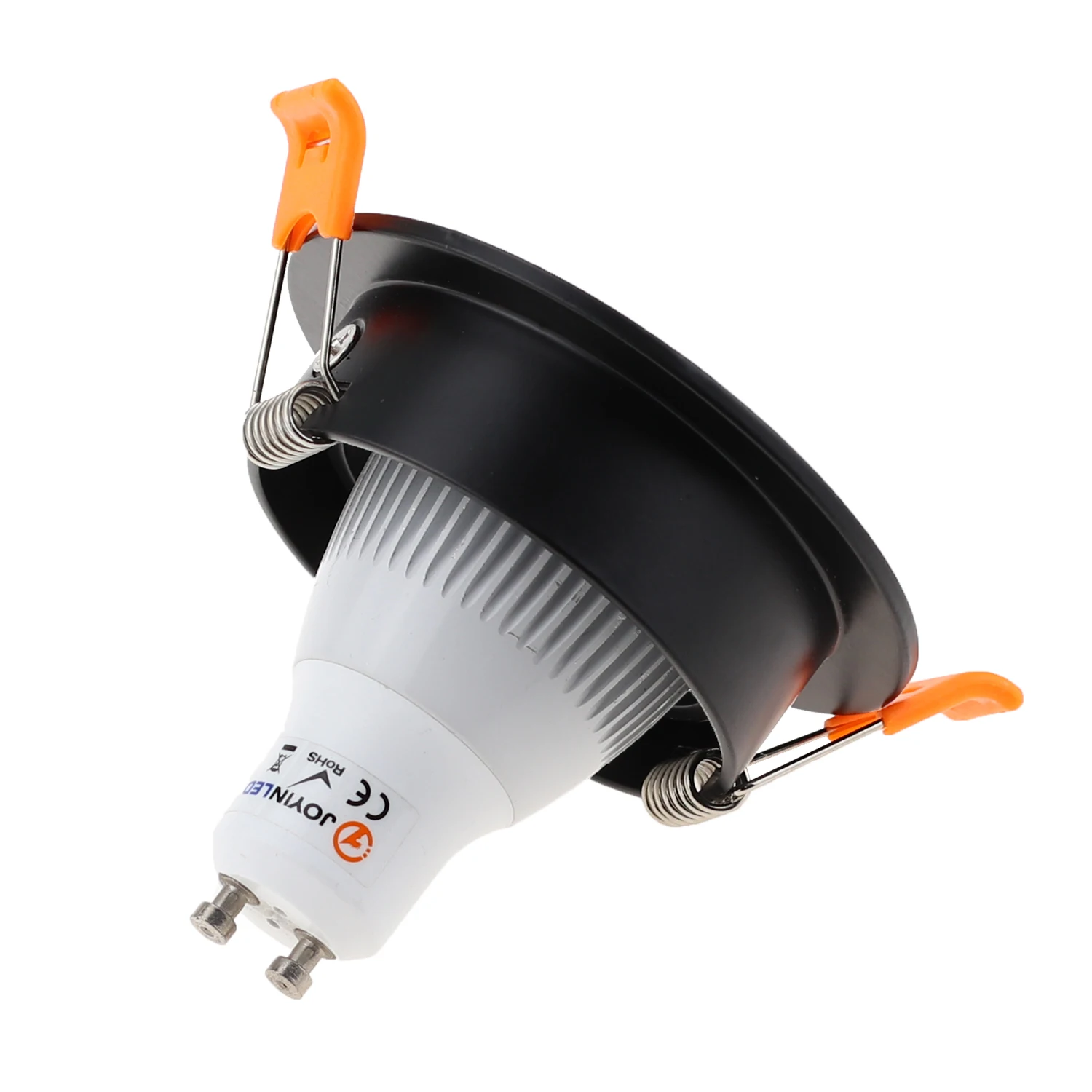 High Quality Diameter 90mm Architecture Light Fitting GU10 MR16 Led Bulb Housing Parts Round Downlight Casing