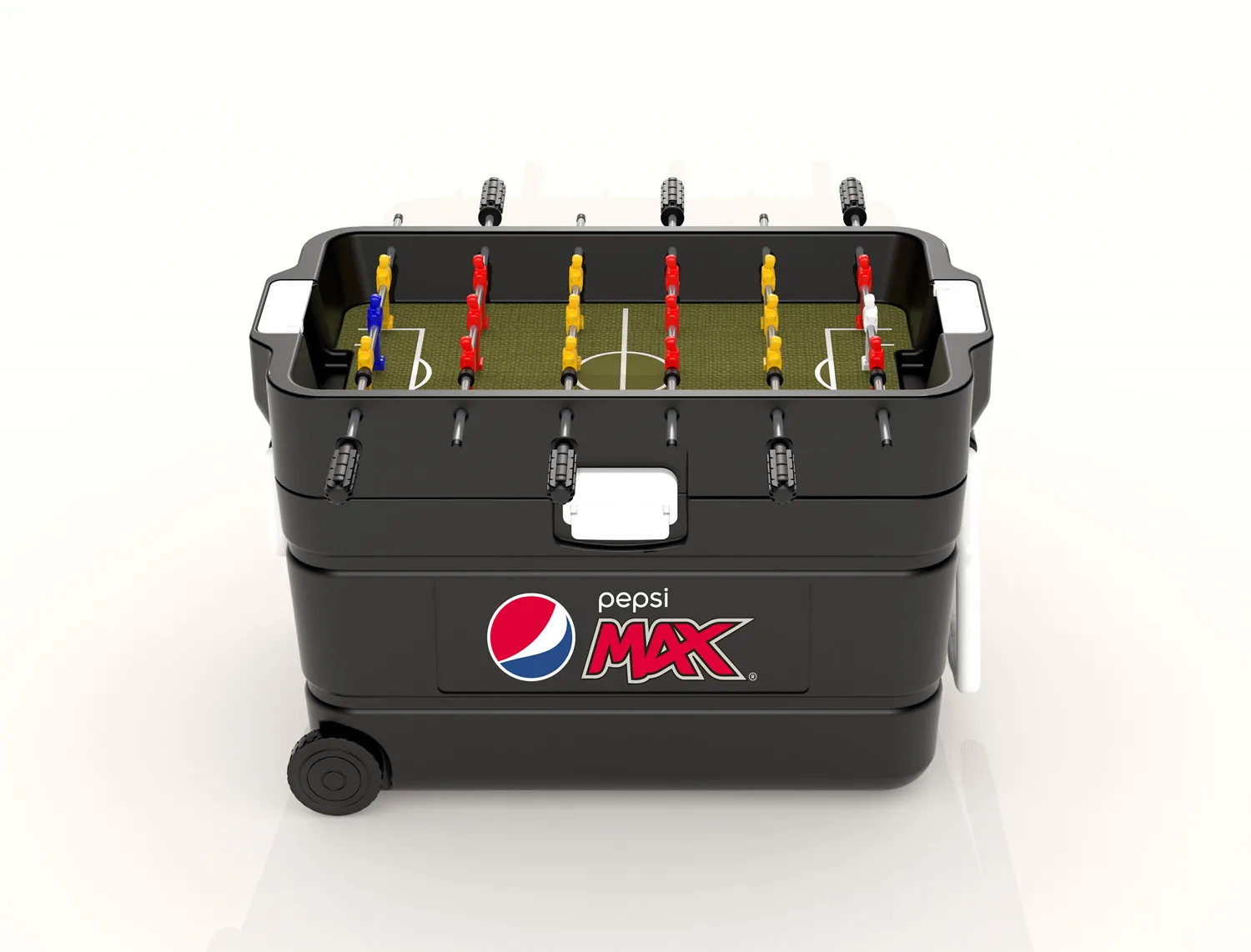 Foosball Table With Plastic Cooler Box Buy Cooler Box With Foosball