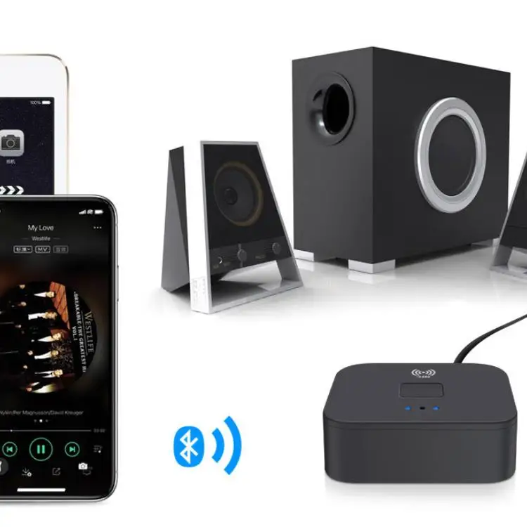 Newest Bluetooth 5.0 Music Receiver Wireless Audio Hands-free Call - ANKUX.COM