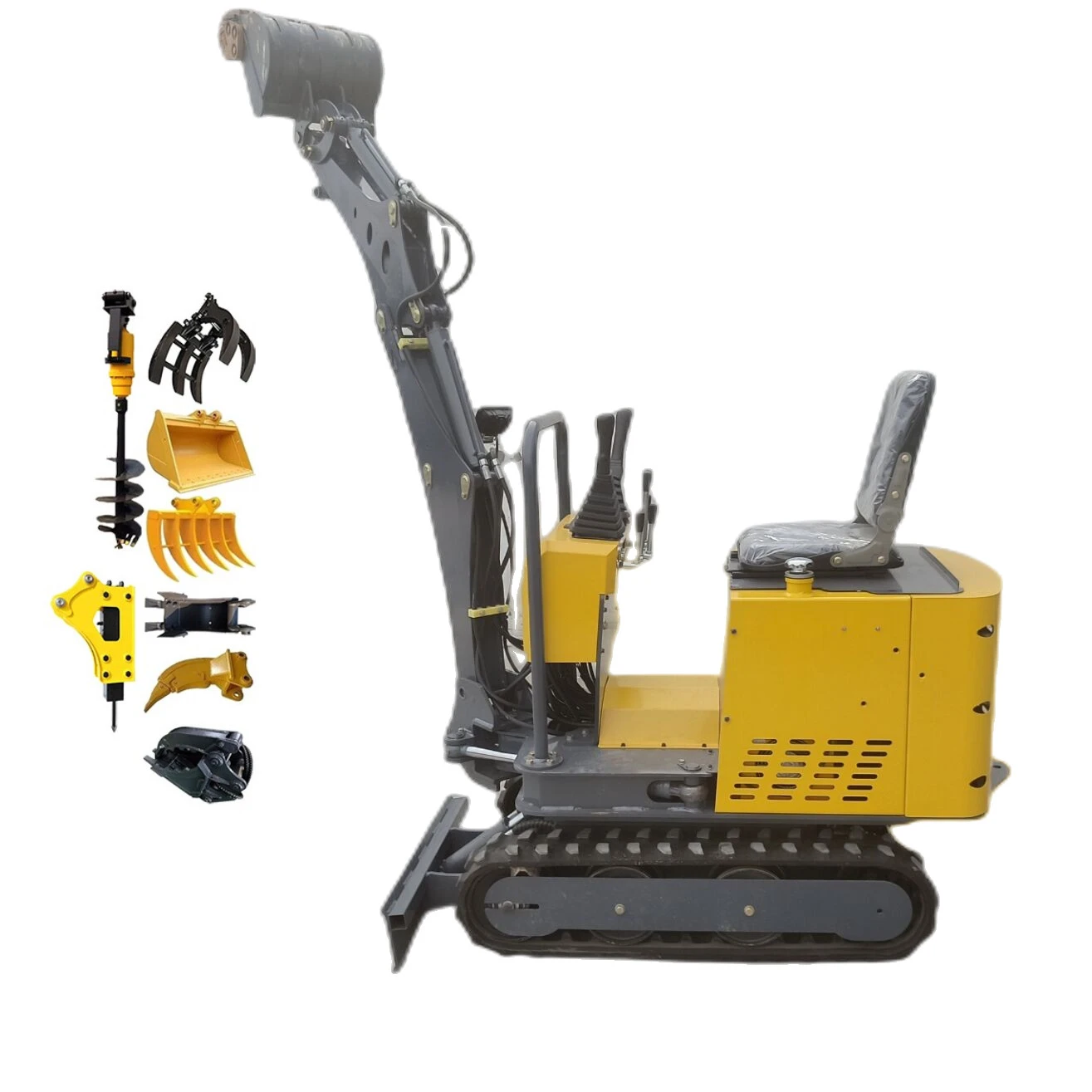 Mini Excavator Electric Type Electric Hydraulic Small Micro Crawler