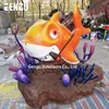 Children Playground Equipment Cartoon Fish Model