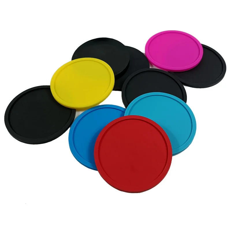 Customized Heat Resistant Silicone Rubber Cup Mat Promotional Gift Soft